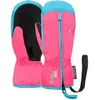 Image de Reusch - Ben Mitten - Moufles enfant Knockout Pink / Bachelor Button - 3 - 4 ans