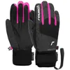 Image de Reusch - Simon R-TEX XT Junior - Gants ski enfant Black Melange / Black / Very Berry - 5