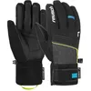 Image de Reusch - Louis R-Tex XT - Gants ski Black Melange / Safety Yellow / Brilliant Blue - 11