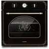 Image de Retro Victoria - Four - encastrable - niche - largeur : 56 cm - profondeur : 57.5 cm - hauteur : 60 cm - classe A - noir