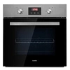 Image de Kalahari Four grill électrique encastrable 65L - 7 fonctions - 2300W - inox brossé noir