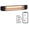Image de Smartwave Chauffage d'extérieur infrarouge 2400W, connexion WiFi - Pour 20m² - Noir