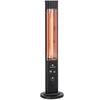 Image de Radiateur infrarouge - Heat Guru Plus - Radiateur d'extérieur - 1200W - Télécommande - Noir