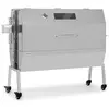 Image de Barbecue pour cochon - Sauenland Pro XL - Broche pour cochon - Moteur 15W - Rôtissoire - Thermomètre - Roulettes - Acier inoxydable