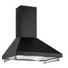 Image de Hotte Victoria 60 cm rétro design 644,5 m³/h 2 lampes LED - Noir