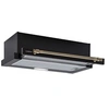 Image de Hotte aspirante - Vilhelmine - Hotte rétro - 60cm - 332m³/h - 64dB - Eclairage LED - Noir