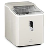 Image de Machine à glaçons - glace carbonique - 12kg/24h - machine à glace - 2 tailles - glaçons prêts en 9min - 1,5l - ecran lcd - blanc