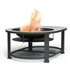 Image de Brasero Merano Circolo L 3 en 1 avec fonction barbecue utilisable comme table 122 x 87 cm