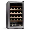 Image de Cave à Vin de Conservation 63L Porte en Verre 1 Zone 24 Bouteilles Argent