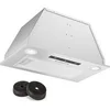 Image de Hotte Aspirante Encastrable 52 cm, Hotte de Cuisine LED, 439 m³/h, Min Blanc