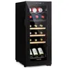 Image de Cave à Vin Bovella 18 Duo+ à deux zones 50L 18 bouteilles Porte vitrée