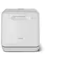 Image de Aquatica Mini Lave Vaisselle Pose libre Compact Réservoir ou Raccordement 3 Programmes 5L 2 Couverts
