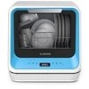 Image de Amazonia Mini Lave Vaisselle Pose libre Compact 7 Programmes 5L Réservoir ou Raccordement Bleu