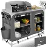 Image de Cuisine de camping Pliable Sac de transport inclus gris