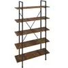 Image de Etagère style industriel Bois foncé industriel, rustique