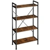 Image de Etagère style industriel Bois foncé industriel, rustique
