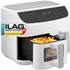 Image de Friteuse à air chaud - MD11760 - 2 paniers indépendants - 8,7L - 2600W - 200°C - 9 Programmes - Blanc