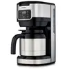 Image de Cafetière filtre digitale - MD11019 - 900W - Carafe Isotherme 1,2L - 10 Tasses - Inox/Noir