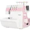 Image de Surjeteuse - MD19169 - 91W - Type d'aiguille 11, 14, 16 - 1200 tr/min - LED - Rose