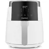Image de Friteuse a air chaud - - MD13030 - Digitale - Airfryer - 1500 watts - Minuterie 60 min - Jusqu'a 200°C - 4,7 L - Blanc