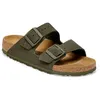 Image de Birkenstock - Arizona Suede Leather - Sandales Thyme - 43 - Normal