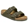 Image de Birkenstock - Arizona Suede Leather - Sandales Thyme - 45 - Normal