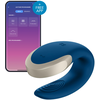 Image de Stimulateur connecté DOUBLE LOVE LUXURY Bleu