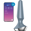 Image de Plug anal vibrant connecté Ilicious 2 Satisfyer 10 x 3cm Gris