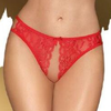 Image de Culotte ouverte NAUGHTY VALENTINE Rouge M/L