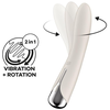 Image de Stimulateur Spinning Vibe 1 - 11 x 3cm Crème