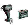 Image de metabo Visseuse à percussion sans fil SSW 18 LTX 550 BL   18 V, 550 Nm, carré extérieur 1/2", 2800 tr/min, 12 niveaux   Brushless, maniable, LED, idéal pour la construction en bois, le changement de en occasion ou reconditionné