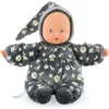 Image de Doudou Corolle Babipouce Brille dans la nuit Gris 28 cm 9000020120