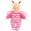 Image de Poupée Pti'Coeur Abeille Corolle Rose 30 cm 9000100800