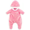 Image de Bb30 - Pyjama Rose Et Bonnet - Corolle Vetements