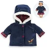 Image de Manteau en Fêtes pour poupon 30 cm