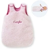 Image de Turbulette Peluche Rose pour poupon 30 cm