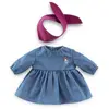 Image de Bb30 Robe En Jean Ml + Foulard Petit Explorateur - Corolle Vetements
