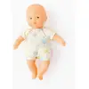 Image de Poupon mini calin lapin yeux bleus 20 cm