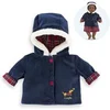 Image de Manteau en Fêtes pour poupon 36 cm