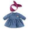 Image de Bb42 Robe En Jean Ml + Foulard Petit Explorateur Corolle Vetements