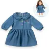 Image de Robe denim manches longues pour poupée Corolle Bleu TU 9000212860