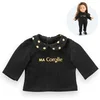 Image de T-shirt manches longues pour poupée Corolle Noir TU 9000212870
