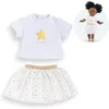 Image de Ensemble jupe et t-shirt pour poupée Corolle Blanc TU 9000212900