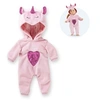 Image de Pyjama Licorne Rose pour poupée ma