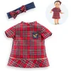 Image de Robe et bandeau pour poupée Corolle En Fêtes Rouge TU 9000212950