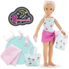Image de Corolle Girls - Poupee - Coffret Valentine A La Plage - Corolle Vetements 28 Cm