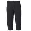 Image de Vaude - Farley Stretch Capri III - Pantalon randonnée femme Black - EU 40 - Regular