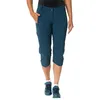 Image de Vaude - Yaras 3/4 Pants - Pantalon vélo femme Dark Sea - EU 44