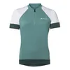 Image de Vaude - Altissimo Q-Zip Shirt - Maillot vélo femme Dusty Moss - EU 36