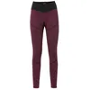 Image de Vaude - Women's Posta Warm Tights - Collant running femme Cassis - EU 38